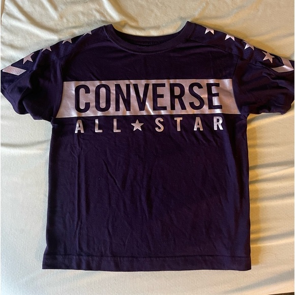 Junior Converse T- SHIRT Crop - Picture 1 of 4